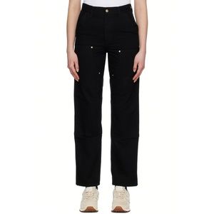 Authentic Carhartt WIP Double Knee Pant Black size 31